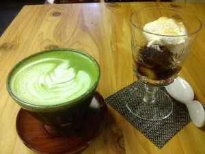 ビクトリアの抹茶カフェ、JagaSilk